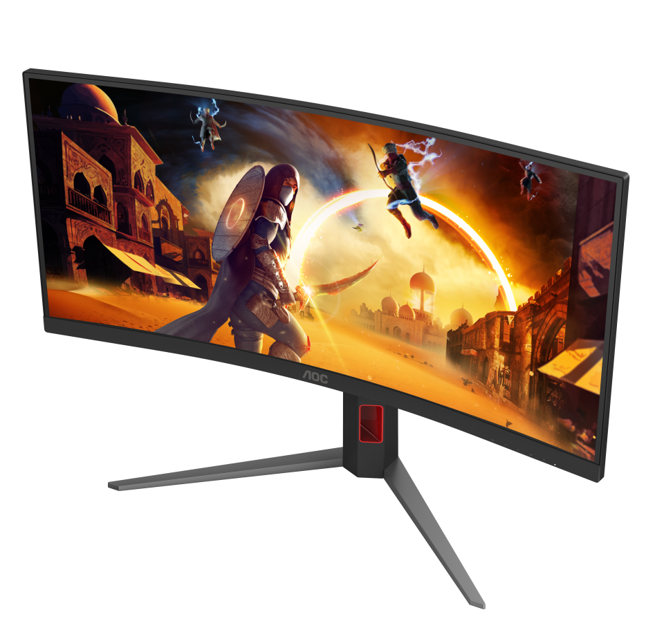 AOC CU34G4Z – מסך גיימינג קעור 34" מהיר במיוחד עם 240Hz – תמונה 4